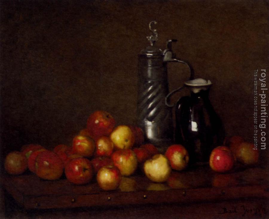 Claude Joseph Bail : Apples With A Tankard And Jug